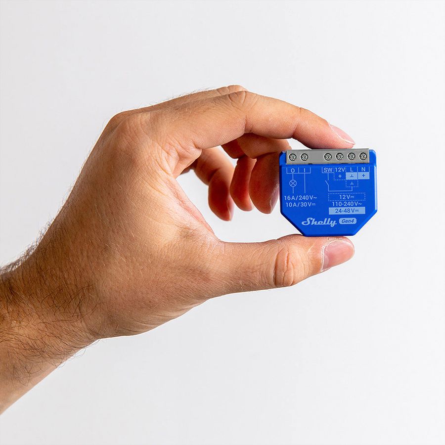 EB-RF-Schaltaktor Shelly 1 Gen4 Zigbee/Bt/Wi-Fi 110…240V 2Stk