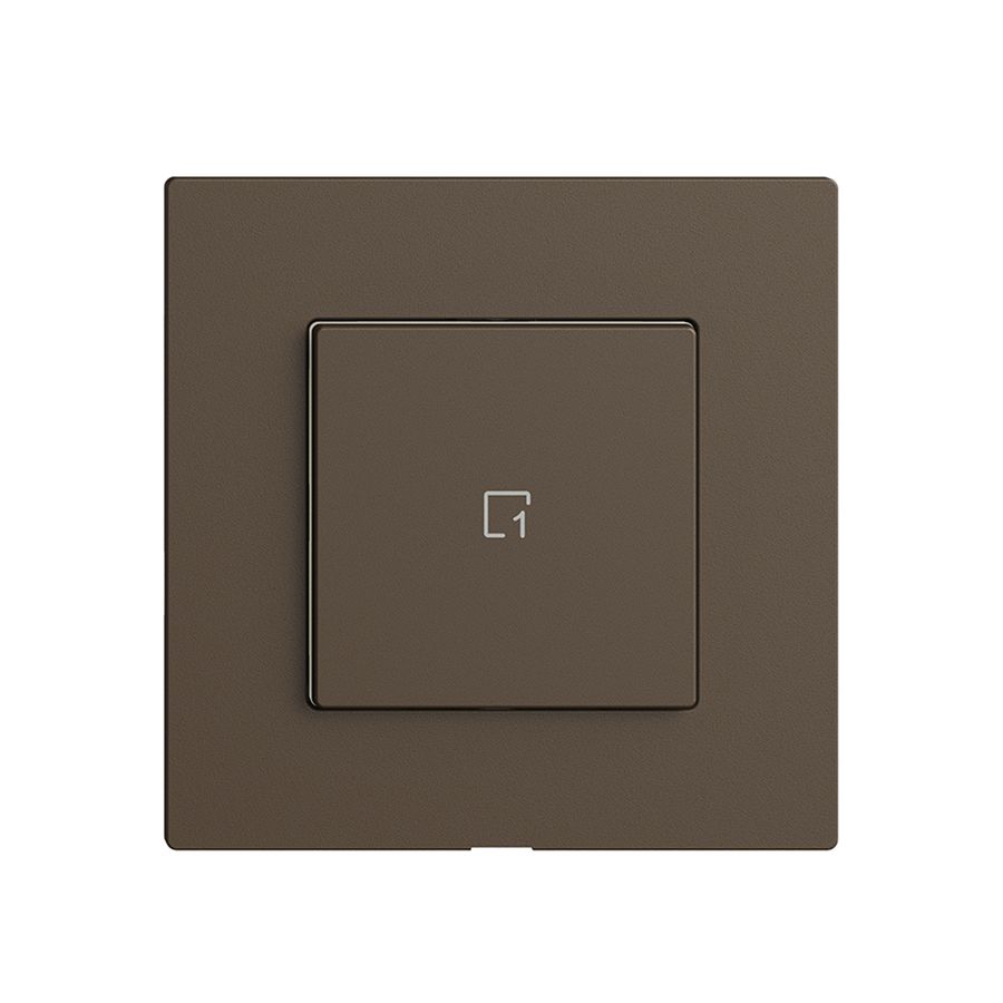 Szenentaster 1 Szene/1T WLAN Edue Wiser coffee