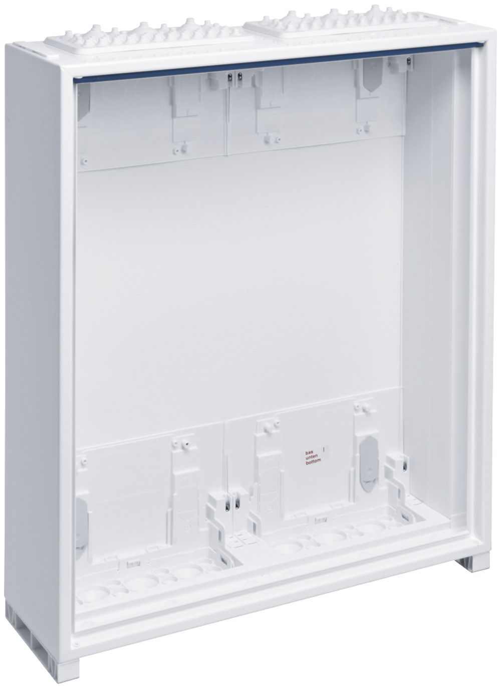 Distributore AP Hager univers 4 file IP44 550×650×160mm