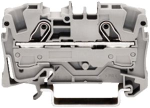 Durchgangsklemme WAGO TopJob-S 6mm² 2L grau Serie 2006