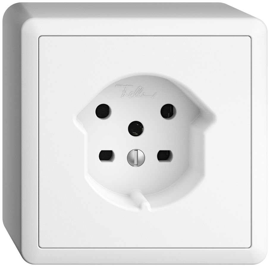 AP-Steckdose EDIZIOdue T15 weiss