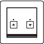 Lüftertaster AS500 LTA-24-AZ, UP GEZE