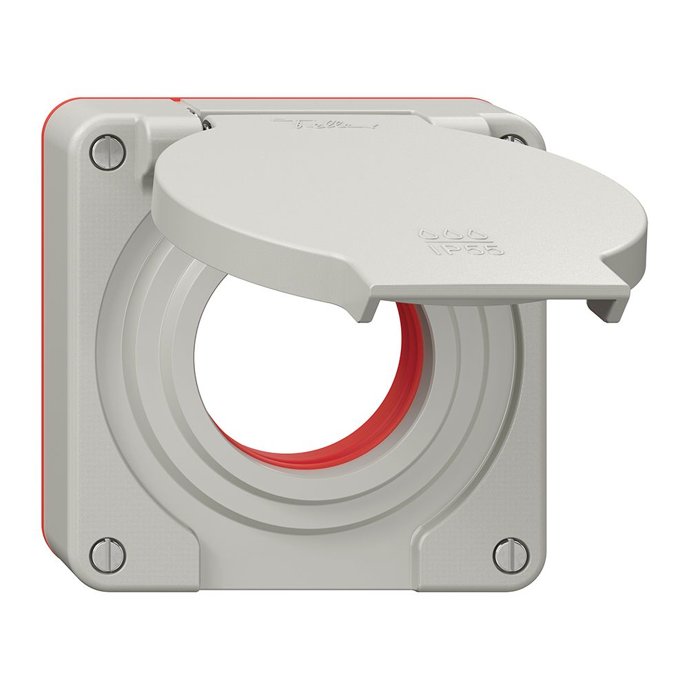 Couvercle avec clapet NEVO Ø42mm IP55 grc (joint ro)