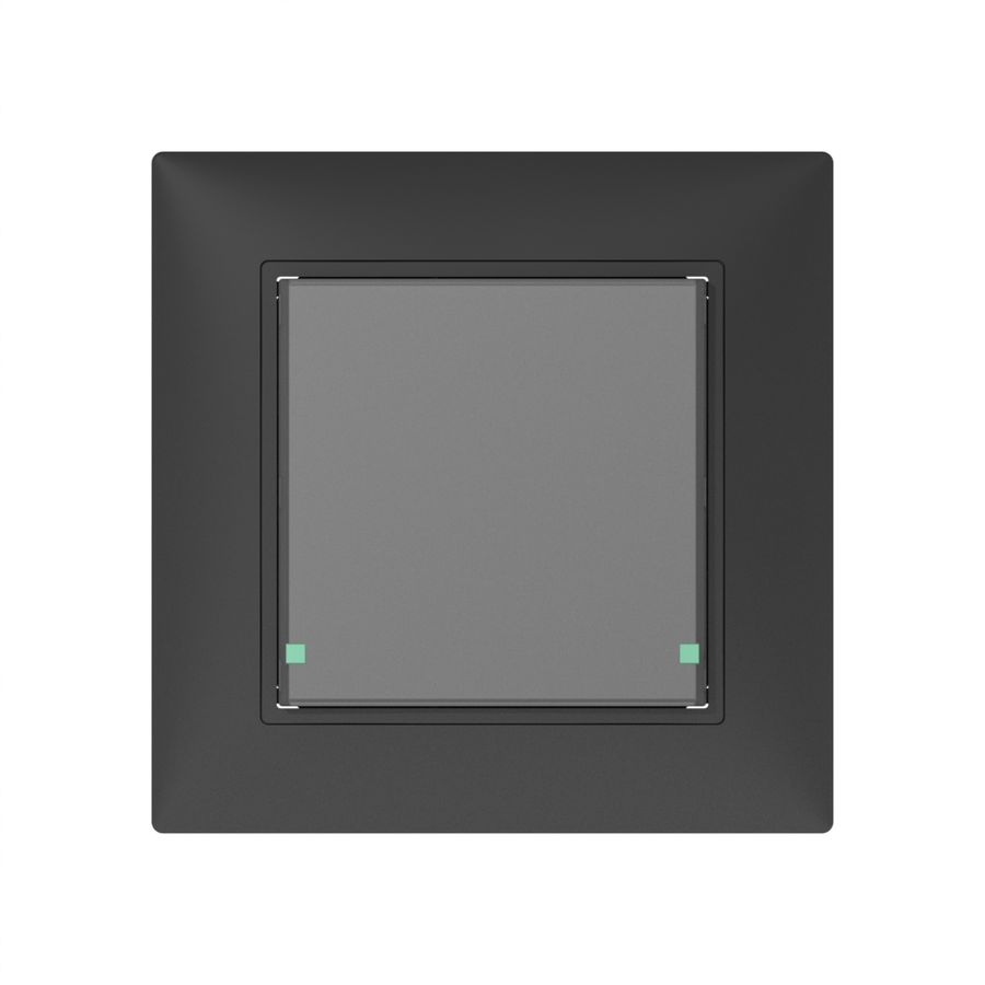 UP-Taster SIDUS 1/2 mit LED anthrazit