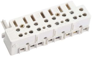 Zählersteckklemme Hager 63A Leiterquerschnitt 2.5…25mm² Set à 15 Stück