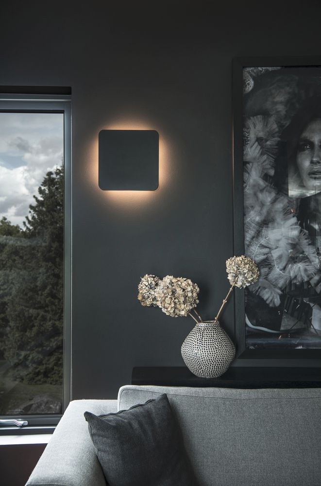 Applique LED SLV PLASTRA SQUARE, 9W 400lm 3000K plâtre IP20 blanc