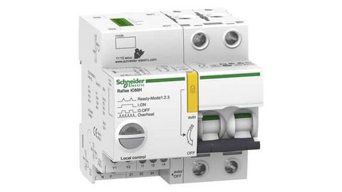 Acti 9 Reflex iC60H Ti24 (mit Ferneinschaltung, Charakteristik B, 30/15 kA)