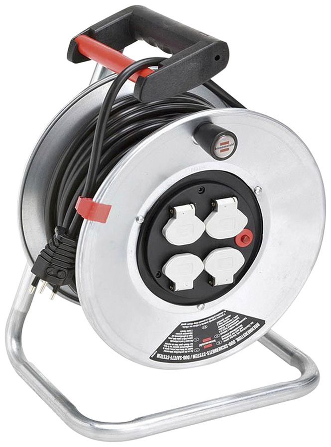 Enrouleur de câble Garant SK 290 Ø290mm 4×T13 33m H05VV-F 3×1.5mm² no