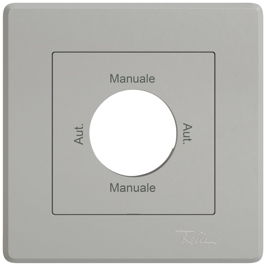 Kit di montaggio INC EDIZIO.liv SNAPFIX® p.interr.chius.Auto-Man-Auto-Man(I) grc