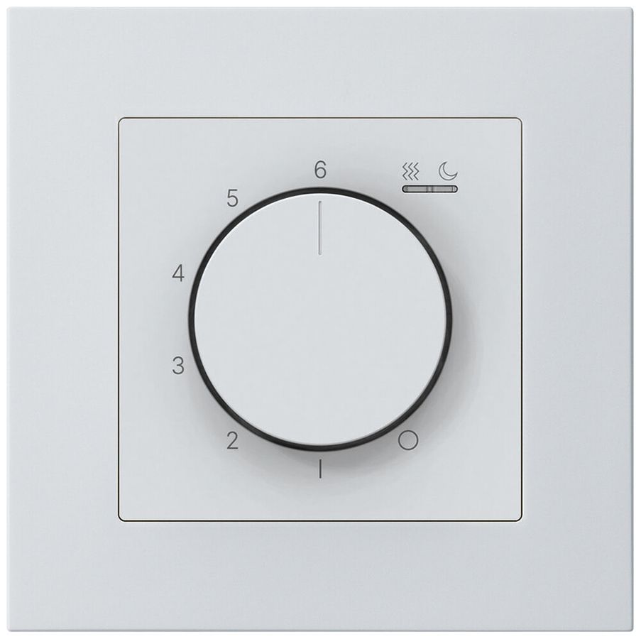 UP-Raumthermostat kallysto.pro An/Aus 230VAC 4A 94×94mm weiss