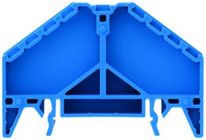 Bezeichnungsträger Weidmüller BZT PRV4 P-Reihe TS35×7.5 blau