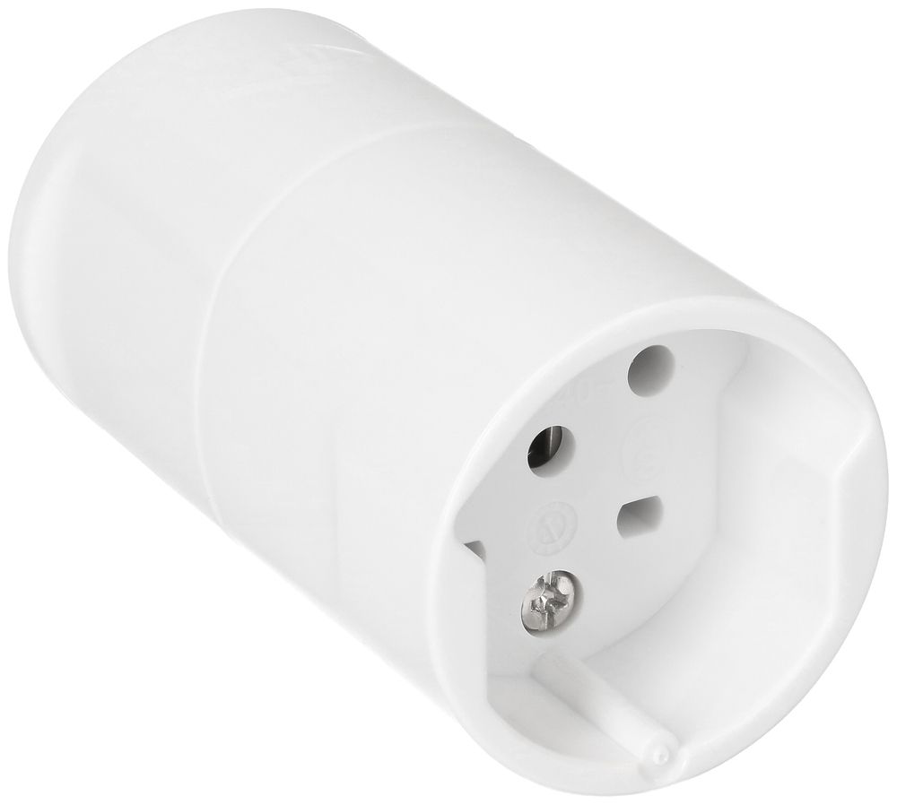 Kupplungssteckdose MH TH T15 3L+N+PE 10A 400/250V horizontal Ø8…12.5mm ws