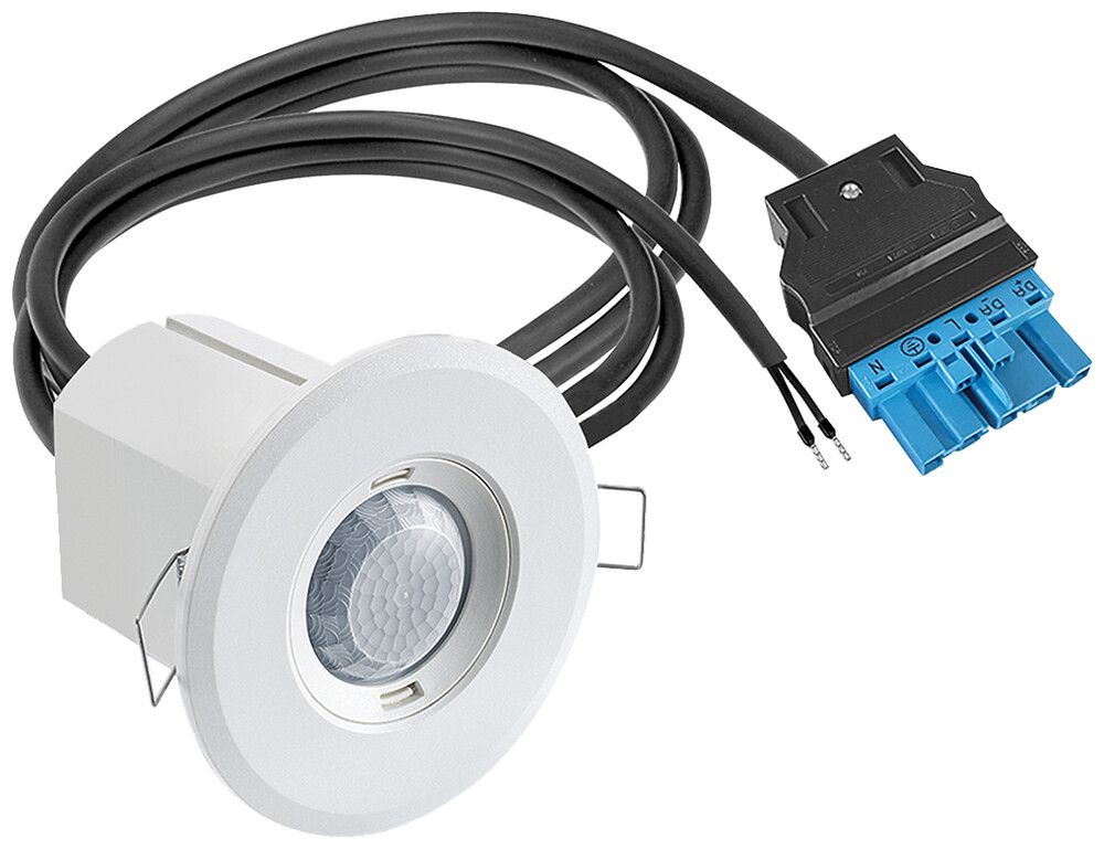 UP-Präsenzmelder ESYLUX PD-FLAT 360/8 RW BMS DALI-2 mit WINSTA CodeI