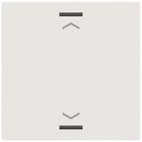 Bascule MDT BE-TAL60W111.A1 1t/2a p.touches tactiles blanc mat "jalousie"