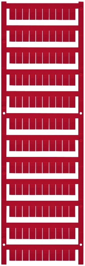 Klemmenmarkierer Weidmüller MultiCard WS 10×6mm PA66 rot