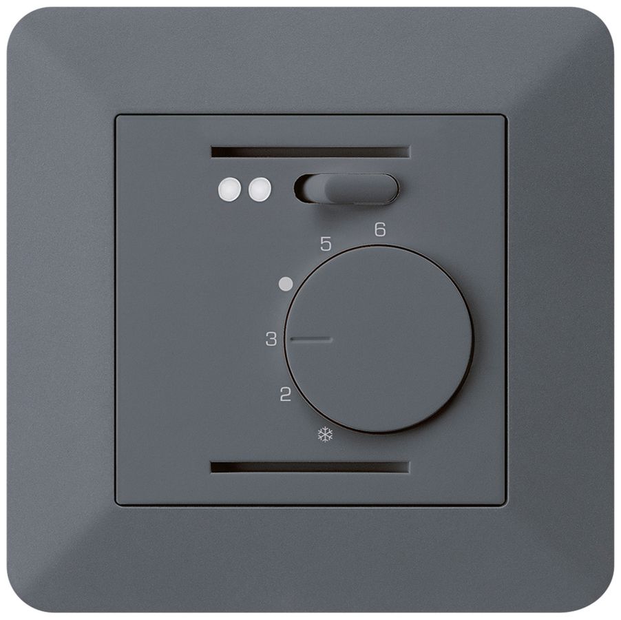 UP-Raumthermostat kallysto.trend anthrazit für Fussbodenheizung