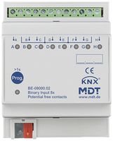 REG-Binäreingang KNX MDT BE-08000.02 8-Kan 12V 4TE