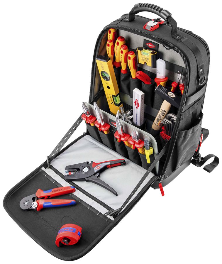 Werkzeug-Rucksack KNIPEX Modular X18 22-teilig