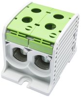 Bloc de distribution Bals RKA 185 1P 353A 2×entrée 2×sortie 10…95mm² vert