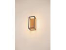 LED-Wandleuchte SLV QUADRULO 7.4W 280lm 3000K IP55 132×125mm anthrazit