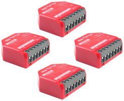 Actionneur-commutateur RF INC Shelly 1PM Gen4 Zigbee/Bt/Wi-Fi 1can 110…240V 4pcs