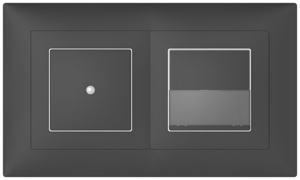 Combinaison ENC SIDUS 12 sonnerie+contact anthracite