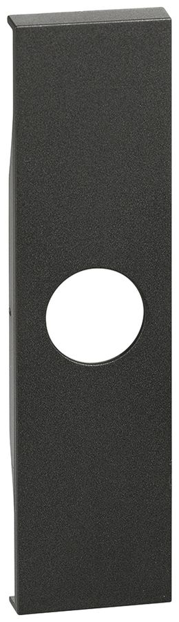 Abdeckung Living Now für TV 1-Loch 1 Modul schwarz