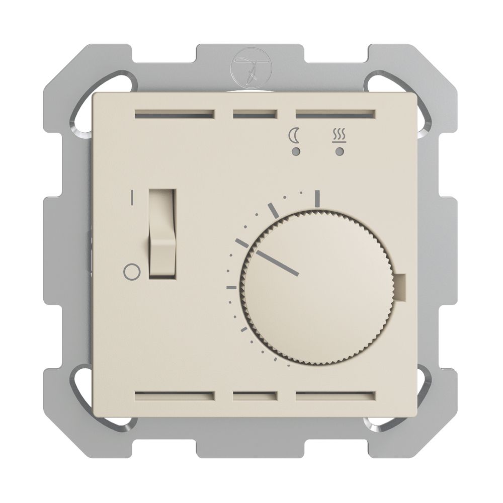 Thermostat d'ambiance ENC EDIZIOdue crema, avec sonde et câble