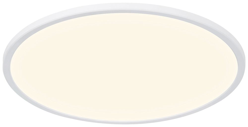 LED-Deckenleuchte Nordlux Oja 42 24W 2200lm 3000…4000K IP54 Ø424mm weiss