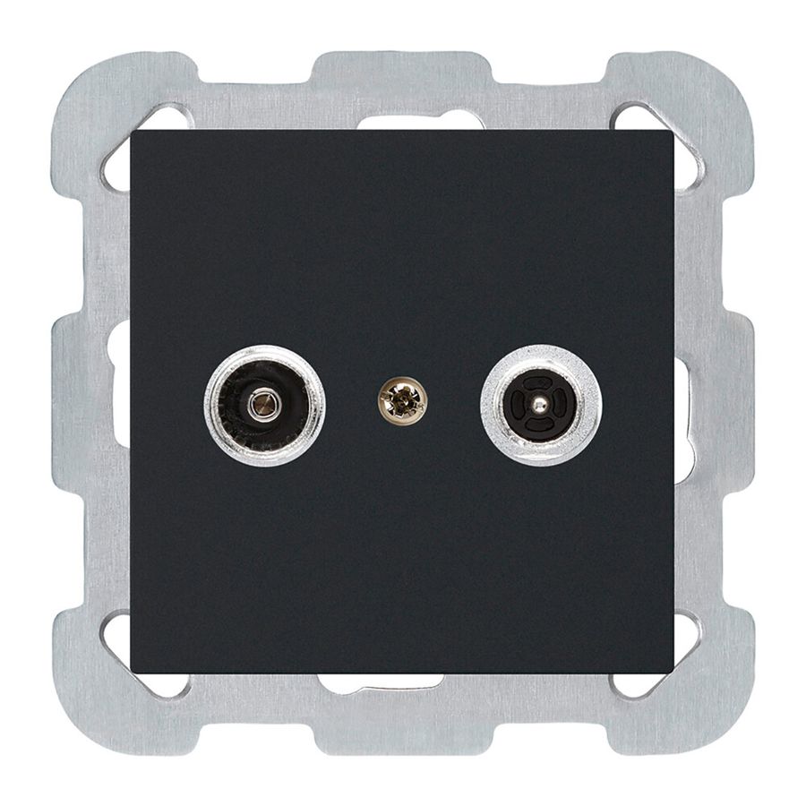 Presa antenna INC kallysto R/TV montaggio B 10.5dB 2GHz nero