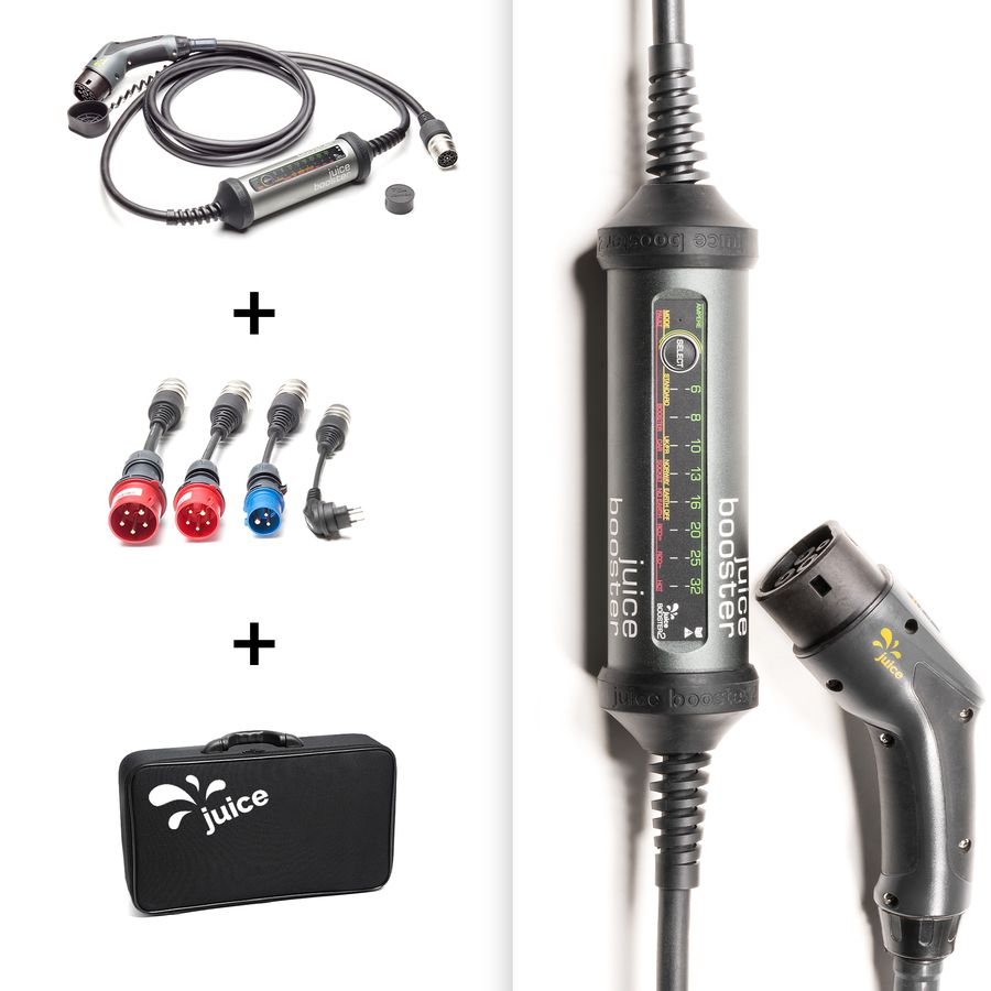 JUICE BOOSTER 2 | Swiss Traveller Set Wallbox & mobile Ladestation