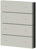 Wippe Theben iONprime PB 4R Kunststoff grau