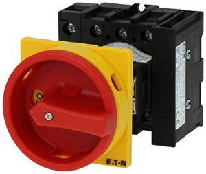 Sectionneur de charge INC Eaton P1-40/V/SVB/N/HI11 4P 40A 690V IP65 rouge