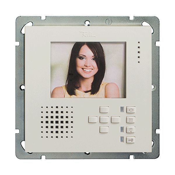 UP-Video-Freisprechstelle EDIZIOdue FM hellgrau