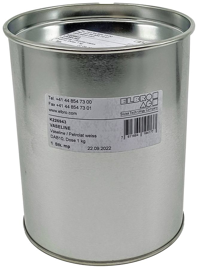Lubrificante ELBRO vaselina gel lattina 1000g