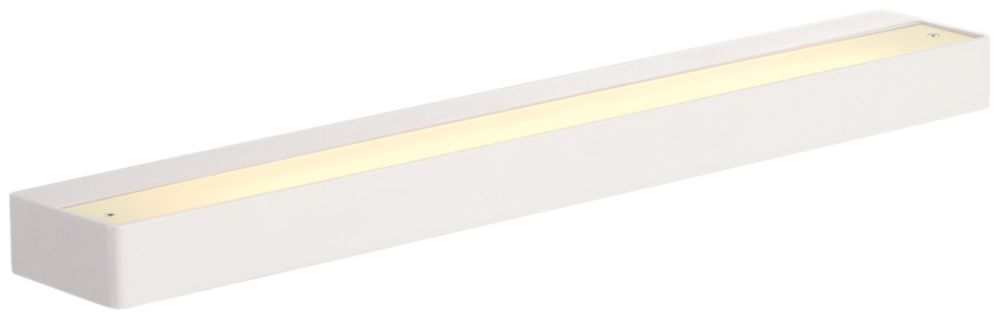 LED-Wandleuchte SLV SEDO, 18W 1300lm 3000K Glas satiniert IP20 mattweiss