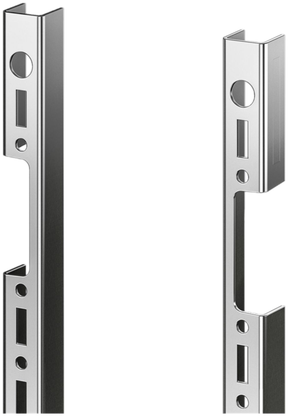 Bande perforée de porte Rittal AX, pour armoire compacte avec porte H=1000mm