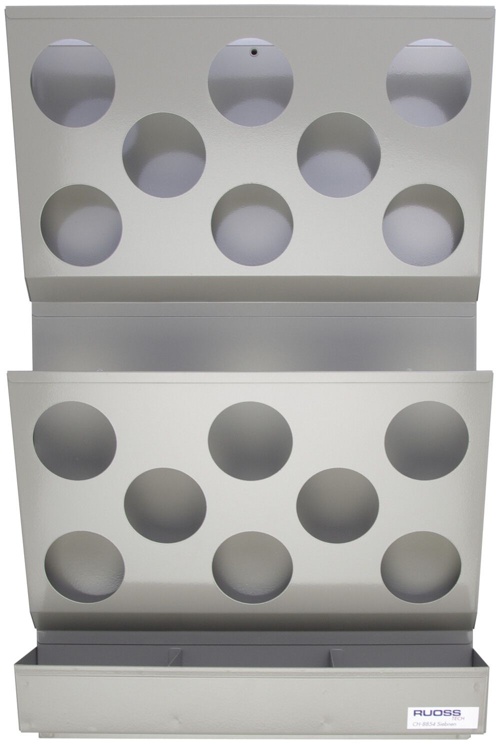 Porte-documents RUOSSTECH 532×354×92mm métal gris