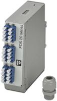 REG-Spleissbox Phoenix Contact FDX 20, für 12× LC-Duplex (OS2), komplett