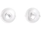 Linsenabdeckung ESYLUX ELH-2 für AP-Variante Ø32×6mm weiss