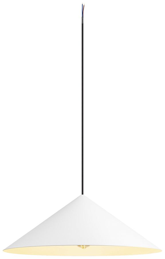 Pendelleuchte SLV MAGICO 55 E27 1×10W DIM Ø550mm weiss