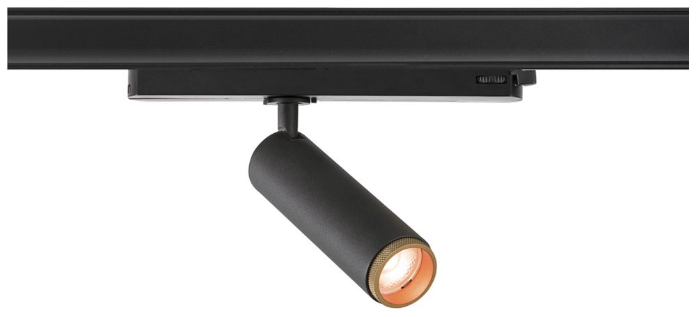 Spot LED SLV GRIP M 1×15W 1000lm 920…930 42° REG AD3PH Ø43×147mm nero