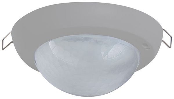 EB-Präsenzmelder SWISSLUX PD4N-KNXs-ST-DE 360° hellgrau