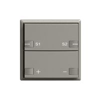 Dimmer DALI ZEP Szene 2T/2×Hauptstelle EDIZIOdue dunkelgrau