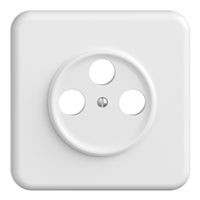 UP-Frontset STANDARDdue weiss 90×90mm