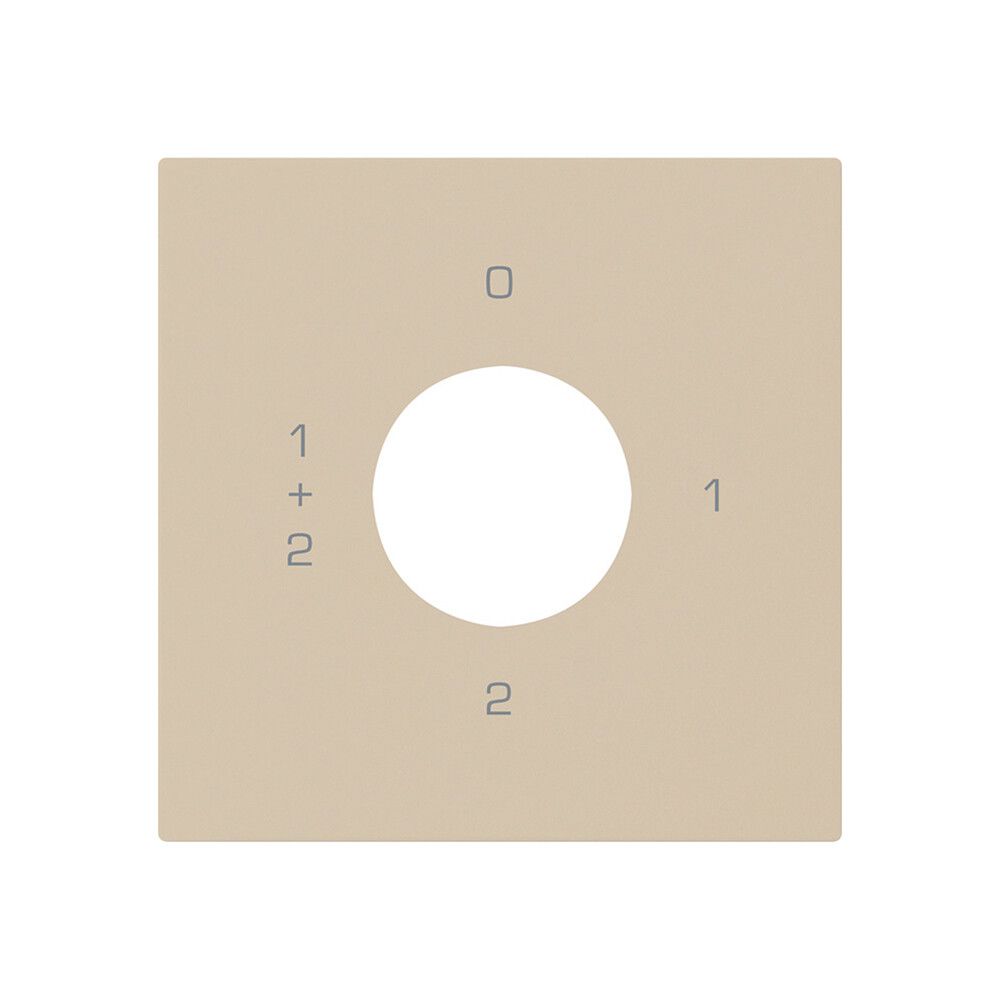 Kit di copertura kallysto per interruttore a chiave S1/1 polo beige