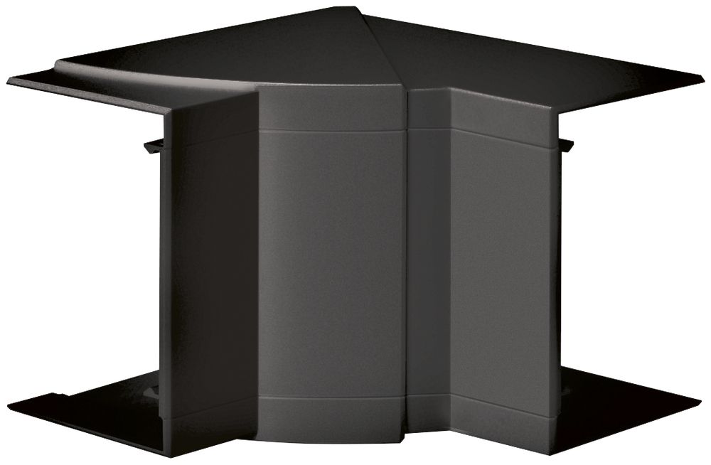 Angle intérieur tehalit réglable canal BR 65×100mm couvercle 80mm noir graphite