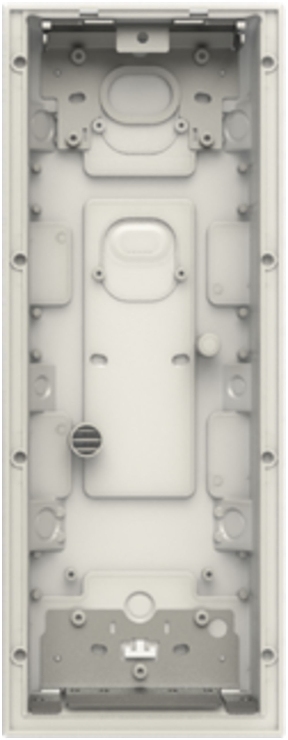UP-Montagedose ABB-Welcome, Grösse 1/4 (4 Module), grau
