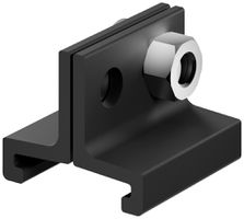 Montageklammer Sylvania ONETRACK Aluminium 25×24×20mm schwarz