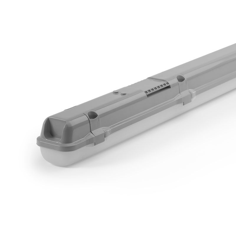 Leergehäuse für T8 LED-Röhren 1500mm IP65 Kunststoff